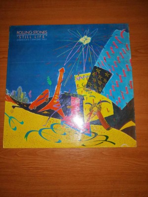The Rolling Stones Still Life 1981 concert 1982 India vinil vinyl foto