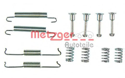 Set accesorii, saboti frana parcare AUDI Q7 (4L) (2006 - 2015) METZGER 105-0841