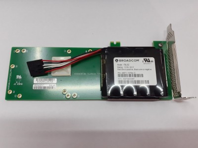 Baterie RAID cu suport Low Profile Broadcom FBU02 13.5V 8.0F 49571-15 foto