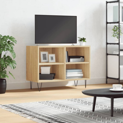 Comoda TV, stejar sonoma, 69,5x30x50 cm, lemn compozit GartenMobel Dekor foto