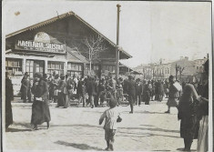 A914 Macelaria Silistra Mihailescu circa 1917 foto