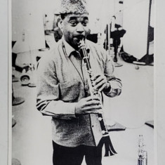 JIMMY HAMILTON ( 1917 -1994 ) , SAXOFONIST SI CLARINETIST AMERICAN , FOTOGRAFIE , ANII ' 70