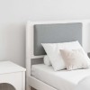 VidaXL Tăblie cap Altele Alb 150 cm Lemn masiv de pin 878953
