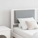 vidaXL Tăblie cap Altele Alb 140 cm Lemn masiv de pin 878958
