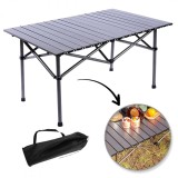 Masa pliabila pentru gradina, camping sau pescuit, tip valiza, JollyMag, SC09SZ, 95x56x50 cm