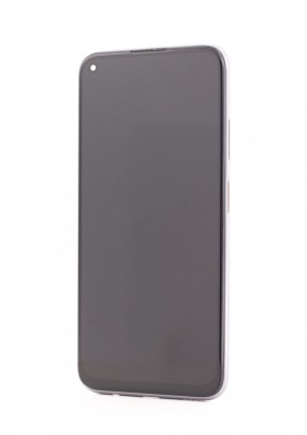 LCD Huawei P40 Lite, P20 Lite (2019), Nova 5i, Nova 6 SE, Silver + Rama foto