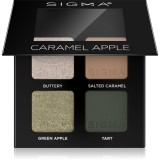 Sigma Beauty Quad paletă cu farduri de ochi culoare Caramel Apple 4 g
