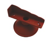 Picior mobila pentru pal, cires, 2 buc / set