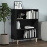 Cumpara ieftin Servantă, negru, 69,5x32,5x90 cm, lemn prelucrat