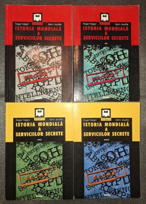 ROGER FALIGOT, REMI KAUFFER&amp;nbsp;-&amp;nbsp;ISTORIA MONDIALA A SERVICIILOR SECRETE (VOL. I-IV) foto