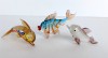 Pestisor + 2 delfini - Set tridimensional de 3 miniaturi din sticla de Murano realizate superb