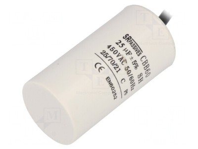 Condensator Motor 25uF 450V foto