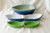 Set copt si servit BCI Franta, ceramica glazurata, tematica nautica