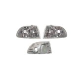 Set lampa semnalizare fata HONDA CIVIC Sedan (EG/EH9), 10.1991-10.1995, Taiwan, partea stanga+dreapta, transparent, argintiu; tuning;, Rapid