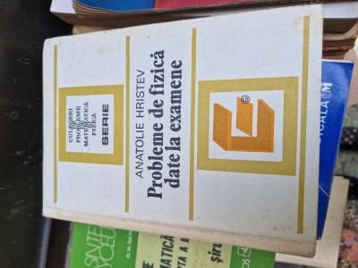 Probleme de fizică date la examene vintage foto