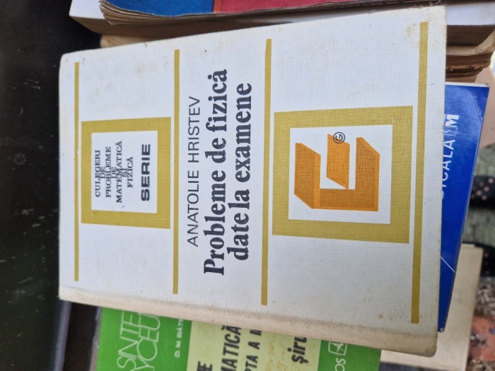 Probleme de fizică date la examene vintage