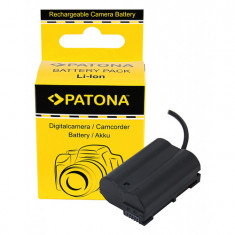 Nikon Z5 Z6 Z7 D500 D500 D800 D800 D850 D7000 D7100 D7200 VFB12802 Adaptor de intrare pentru baterie EN-EL15C - Patona