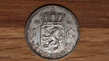 Olanda - argint - moneda de colectie - 1 gulden 1956 stare f buna, XF/XF+