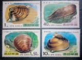 Coreea 2002 midii fauna marina serie 4v. neștampilat Korea 2002, Nestampilat