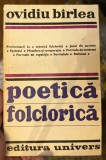 Ovidiu Birlea - Poetica folclorica