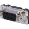 Conector D-Sub 9-Pin Soclu Mamă Drept THT UNC 4-40