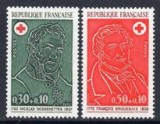 C4521 - Franta 1972 - Crucea Rosie 2v.neuzat,perfecta stare, Nestampilat