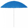 Umbrelă de plajă Hawaii, albastru, 300 cm, vidaXL