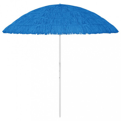 Umbrelă de plajă Hawaii, albastru, 300 cm foto