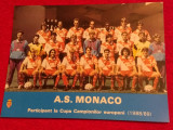 Foto echipa fotbal - AS MONACO (sezonul 1988/1989)