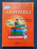 ADMITEREA IN INVATAMANTUL SUPERIOR MATEMATICA BACALAUREAT 2004 - Andrei, Barbosu