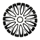 Set capace roti pe 16, Mugello, alb si negru AutoDrive ProParts