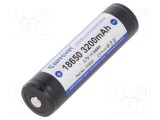 Acumul: Li-Ion 18650,MR18650 3,7V 3200mAh &Oslash;18,5x69mm 10A