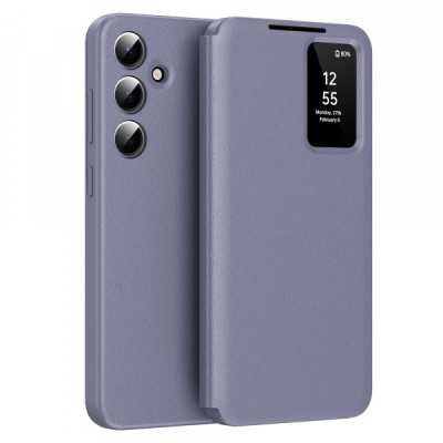 Husa pentru Samsung Galaxy A55 5G A556, Techsuit, SmartView, Mov foto