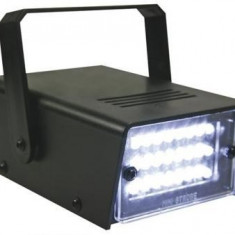 Mini stroboscop LED, putere 35W, alb rece, petrecere