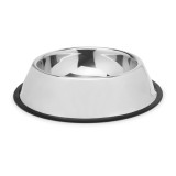 Bol clasic Yummie pentru caini pisici - 18 cm, otel inoxidabil (Antiglisant)