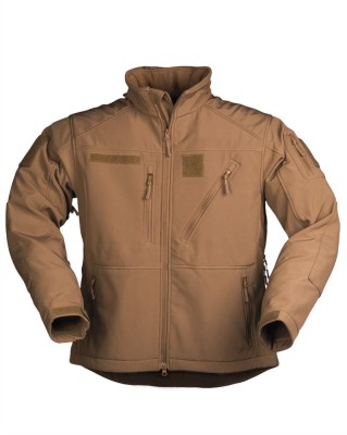 Jacheta Softshell SCU 14 Mil-Tec Dark Coyote M foto