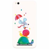 Husa silicon pentru Xiaomi Redmi 5A, Happy Animals