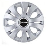 Set 4 Capace Roti, potrivite jantelor de R15, Compatibil Cu Daewoo, model top crom