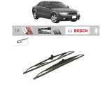 Cumpara ieftin Set 2 stergatoare AUDI A4 B6 (8E2) din 2000-2004, Tip Clasic Standard, Bosch Twin