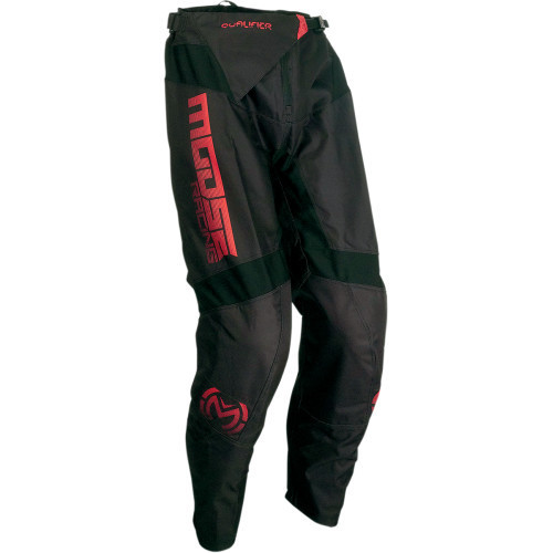 Pantaloni atv/cross MooseRacing Qualifier, culoare negru/rosu, marime 48 Cod Produs: MX_NEW 29019619PE