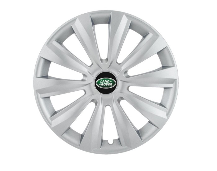 Set 4 capace roti Delta cromat R15 pentru gama auto Land Rover