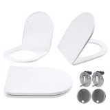 Capac WC UF FLAT WHITE CARLO