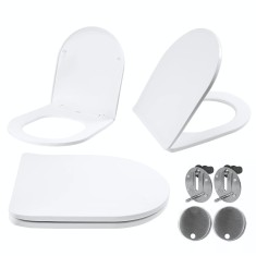 Capac WC UF FLAT WHITE CARLO