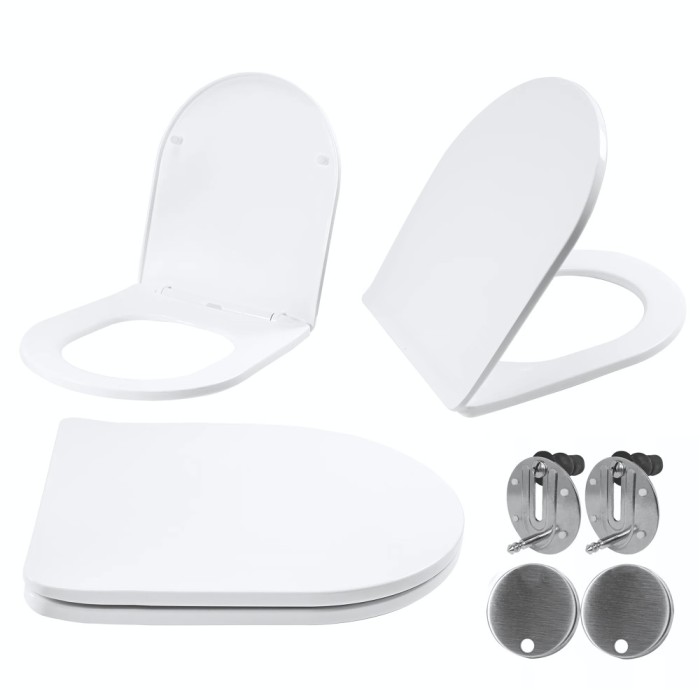 Capac WC UF FLAT WHITE CARLO