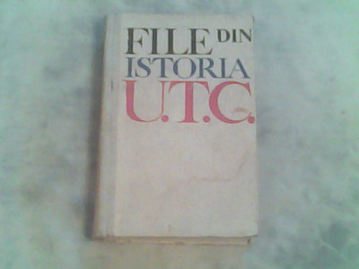 File din istoria U.T.C-C.Barbulescu foto