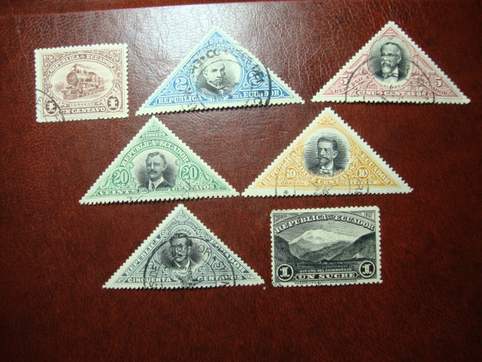 ECUADOR 1907 SERIE