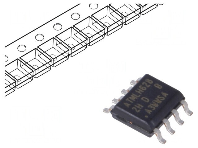 Memorie EEPROM 256kx8bit I2C SO8 1MHz 2,5-5,5V