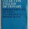 COLLINS CLEAR - TYPE ENGLISH DICTIONARY , 30.000 REFERENCES , 1974
