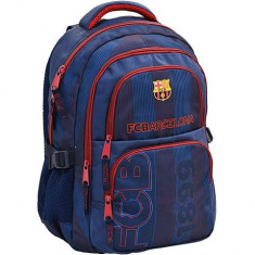 Ghiozdan ergonomic FC Barcelona 1899 cu 4 compartimente 45 cm foto