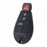 Cheie completa compatibila cu Dodge Challenger 2008-2014 Charger 2008-2013 3+1 butoane Keyless Go 433 MHz PCF7945 IYZ-C01C